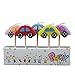 Produktbild 5er Pack Paraffin Cartoon Kinder Kinder Geburtstag Party Kuchen Kerze Dekoration mit Holzstab Auto