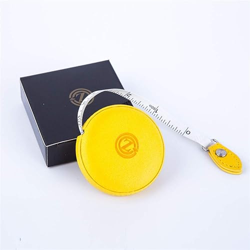 Miniatura 8 de Cinta métrica de costura, tela médica para el cuerpo, cinta métrica de dieta a medida, regla retráctil de doble cara de 79 pulgadas2M con botón