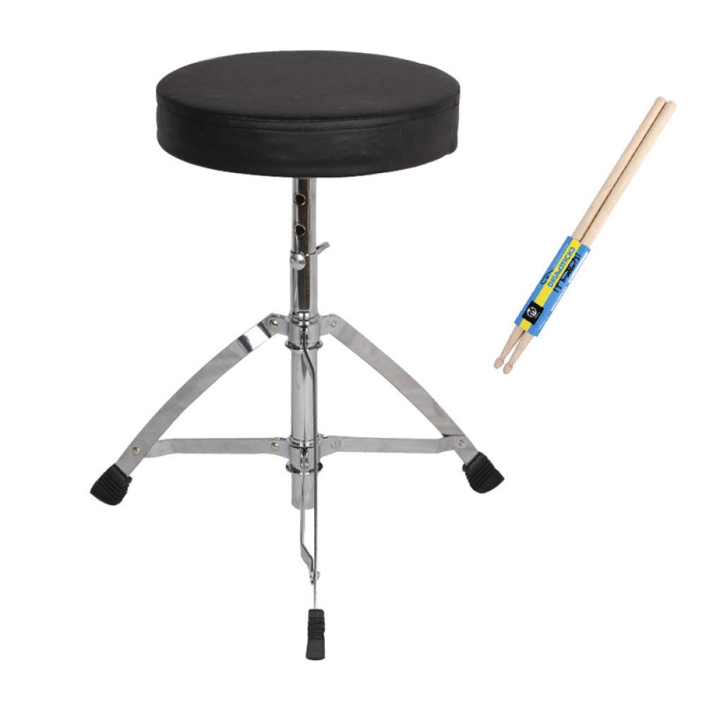 Buy LSN Folded Stainless Steel Drum Stool,Single Erhu Electronic Drum
