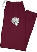 Vista 52 de Official Collegiate NCAA Jogger Sweatpants Unisex for Men & Women Primary Logo School Color Collection