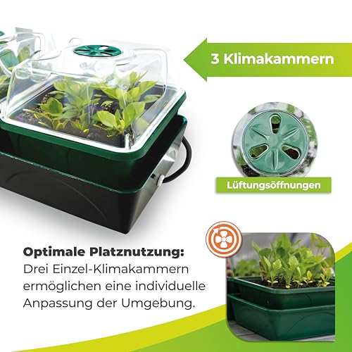 Serre chauffée Bio Green HOL 3 Hollandia avec réservoir d'eau pour protéger vos plantes du gel - 7