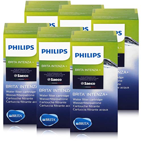 6 filtres à eau Saeco Brita INTENZA+.