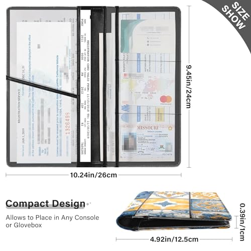 Organizador de carro Pvc leather miniatura 3