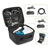 Younik Carrying Case for NEOGEO Mini Hard Travel Carrying Case for NEOGEO Mini Console, Two Controllers, Type C Cable and HDMI Cable