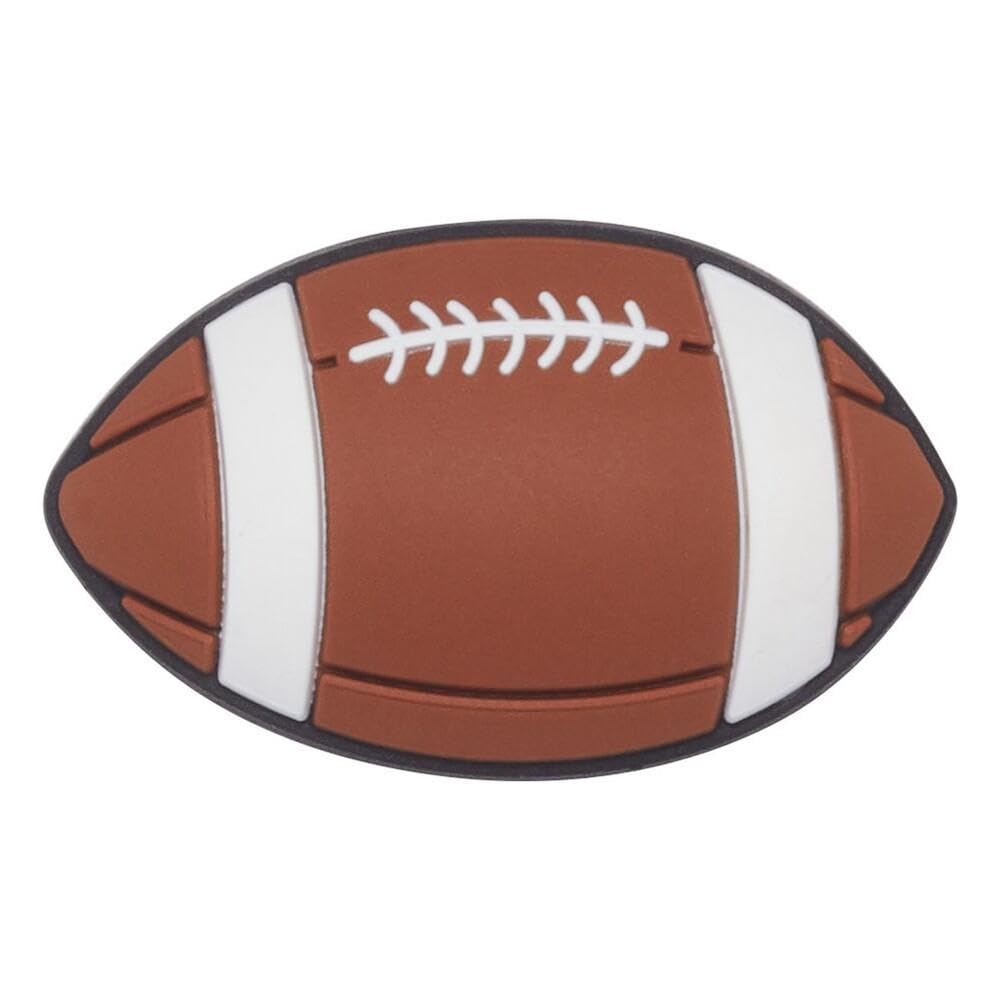 Crocs Jibbitz Sports SHOE ACCESSORY| Jibbitz for Crocs, Football, Small