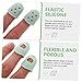VICASKY 2 Pairs Kalimba Silicone Thumb Finger Protectors Flexible Fingertip Caps for Relief and Fraying Prevention Reusable Finger Covers for Comfortable Music Practice