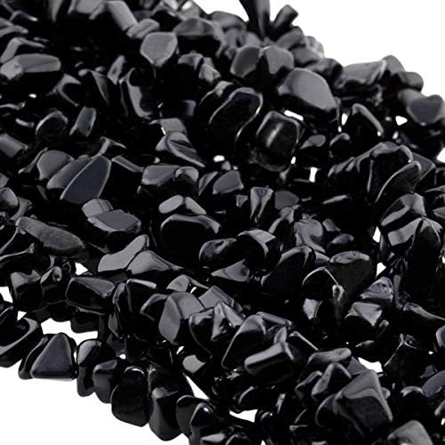 Nupuyai Amethyst Irregular Polished Beads for DIY Jewelry Making Bracelet Necklace, Chip Stones for Chakra Healing 80cm