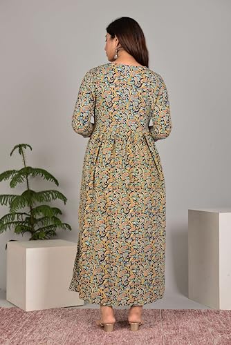 Image of Maternity Feeding Kurtis for Women Cotton - Zip Access Nursing Dress | Comfortable Pregnancy Wear | Stylish Feeding Kurti | Soft Cotton Maternity Dresses for Womens