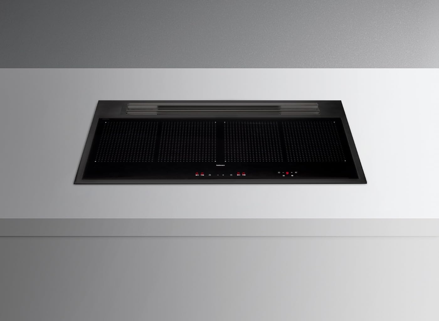 Falmec Sintesi Nero da Incasso 88 cm Piano Cottura a induzione 4 Fornello(i)