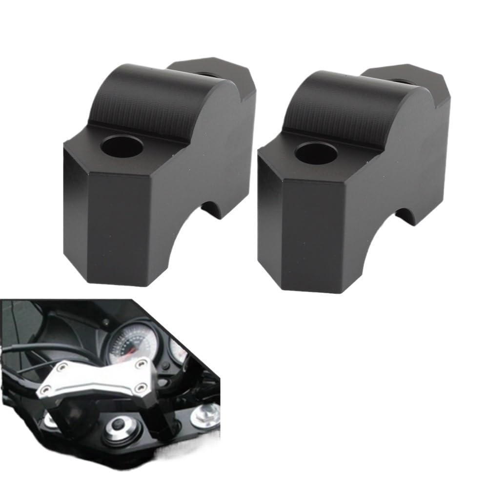 Riser zacisk Pasuje Do KAWASAKI Z750 Z-750 Z750S Z750R Z1000 2003-2016 Przedłużenie Kierownicy Motocykla Riser Mount Zacisk Do Podnoszenia Riser zacisk Adapter