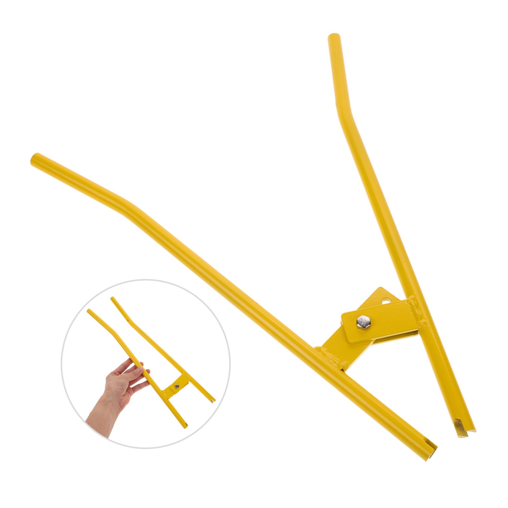 Utensile per Molle Freno Camion Pesante in Lega di Alluminio Giallo | Regolazione Molle, Protezione del Sistema Frenante, per Meccanici e Appassionati Fai da Te