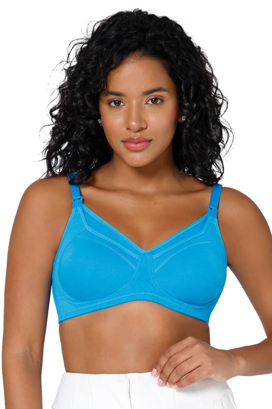 intimacy lingerie Intimacy Cotton Nursing Bra for Women Maternity Feeding Bra Front Opening Buckles Adjustable Straps Seamless Non-Wired Non-Padded Full Coverage Comfortable Support Post Pregnancy Breastfeeding-picture-17