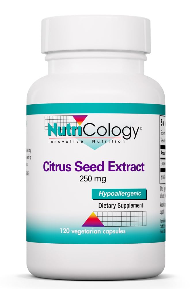 Nutricology Citrus Seed Extract 250 mg, 120 Capsules