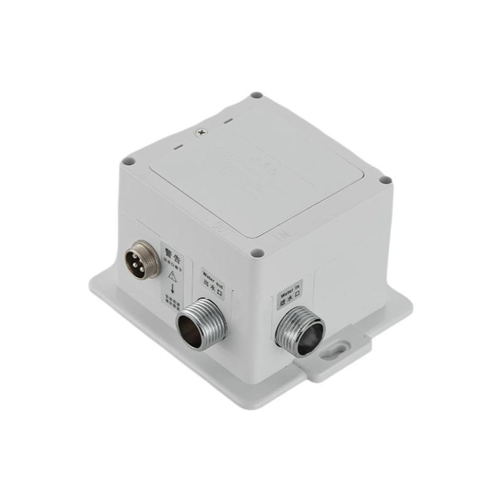 Touchless Automatic Detector Faucet Controller Bathroom Sink Hot & Cold Mixing White 6V DC Controller-image-14