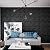Umedol 40 PCS 3D Wall Panels Peel and Stick Faux Foam 11.8"*11.8" Black Brick Wallpaper for Walls 3D Wall Tiles Faux Brick Paneling Self-Adhesive Wallpaper for DIY Interior Wall Decor