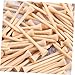 CORHAD 100pcs Eco-Friendly Wooden Golf Spikes Tee Pegs for Golf Training Simulator Accessories