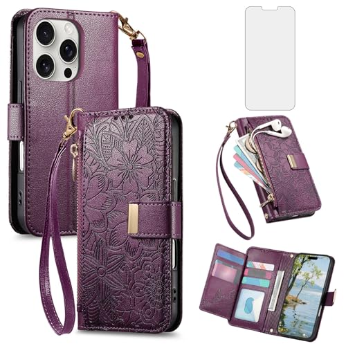 Coque iPhone 14 Pro 5G antichoc avec support vidéo et dragonne