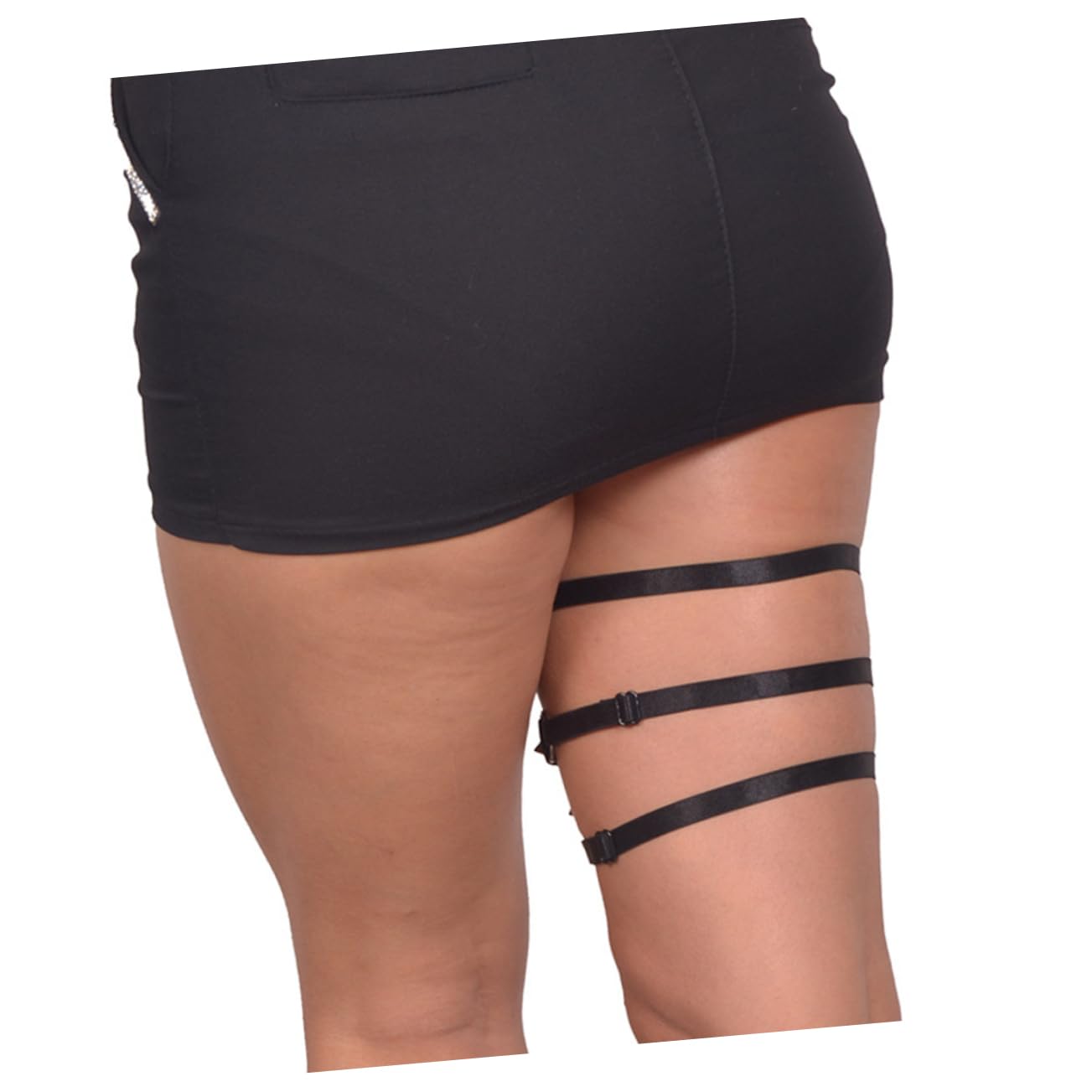 GALPADA 5piezas Cinturón De Estilo Punk Tirantes y Anillos Para Piernas Accesorios De Moda Para Mujeres Fiestas y Eventos Nocturnos