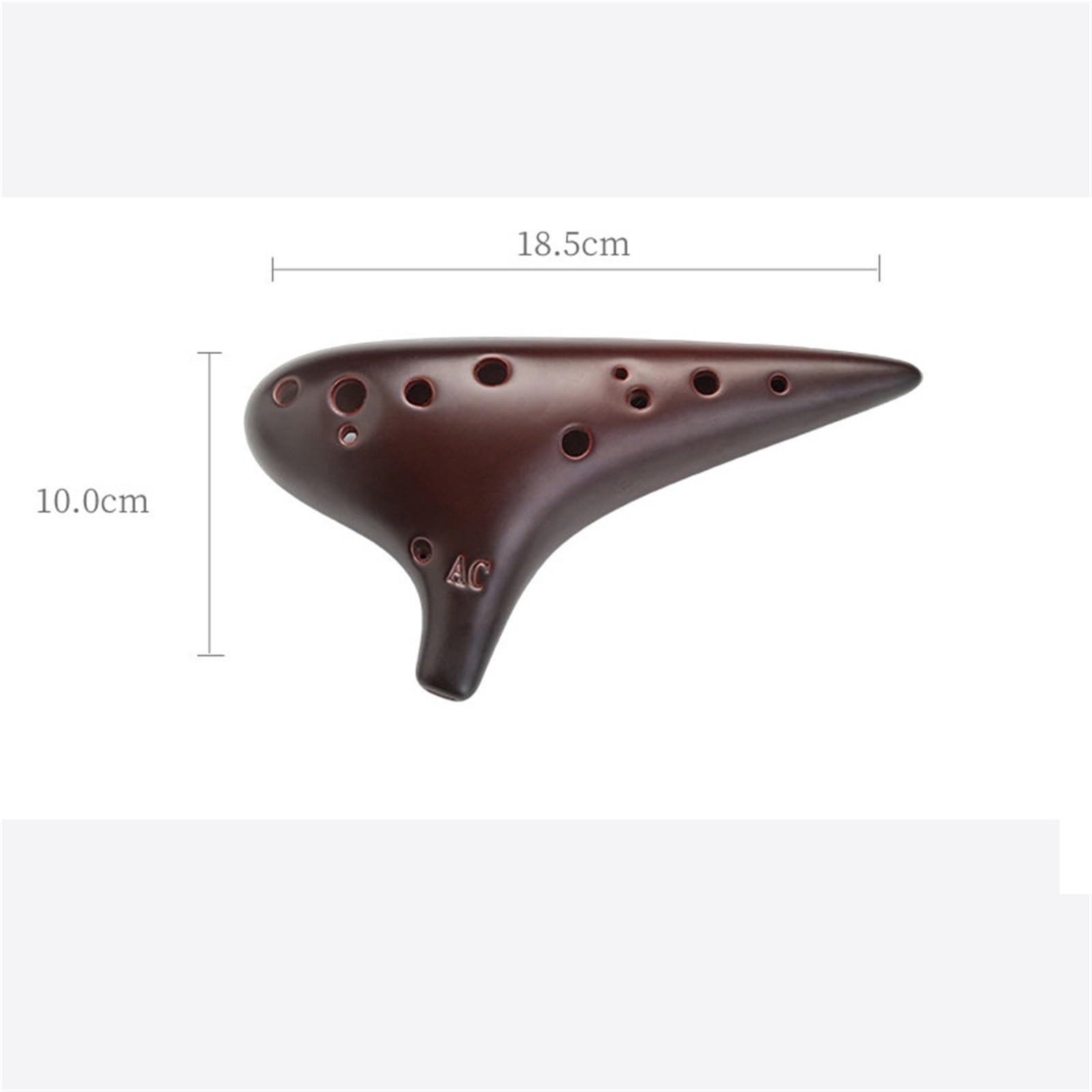 Ocarina Strumento A Fiato Per Principianti In Ceramica Ocarina A 12 Fori Per Prestazioni Professionali Chiave Contralto C