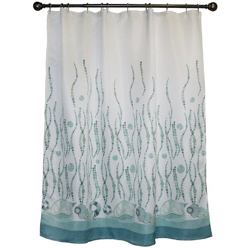 Bacova Guild La Mer Fabric Shower Curtain by Shell Rummel