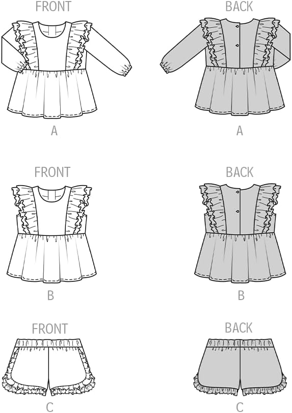 Burda Style 9190 Sewing Pattern for Misses Top and Pants