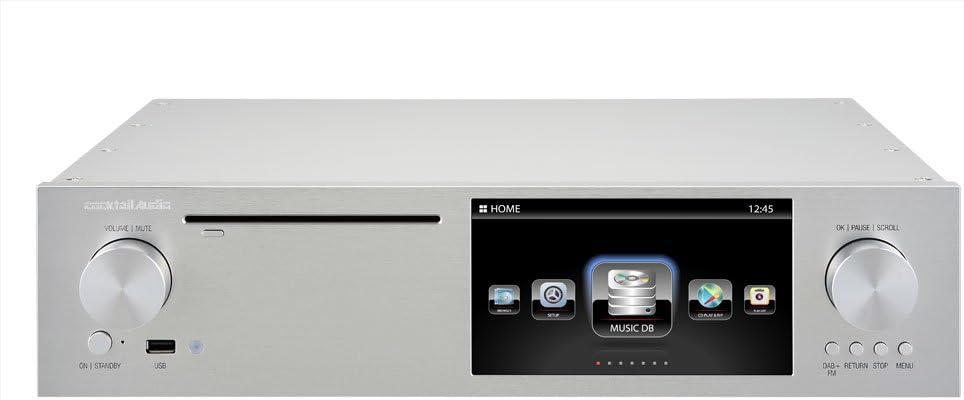 X50 Tidal Streamer/CD/DAC/FM/Web Tuner 100-240v (Silver)