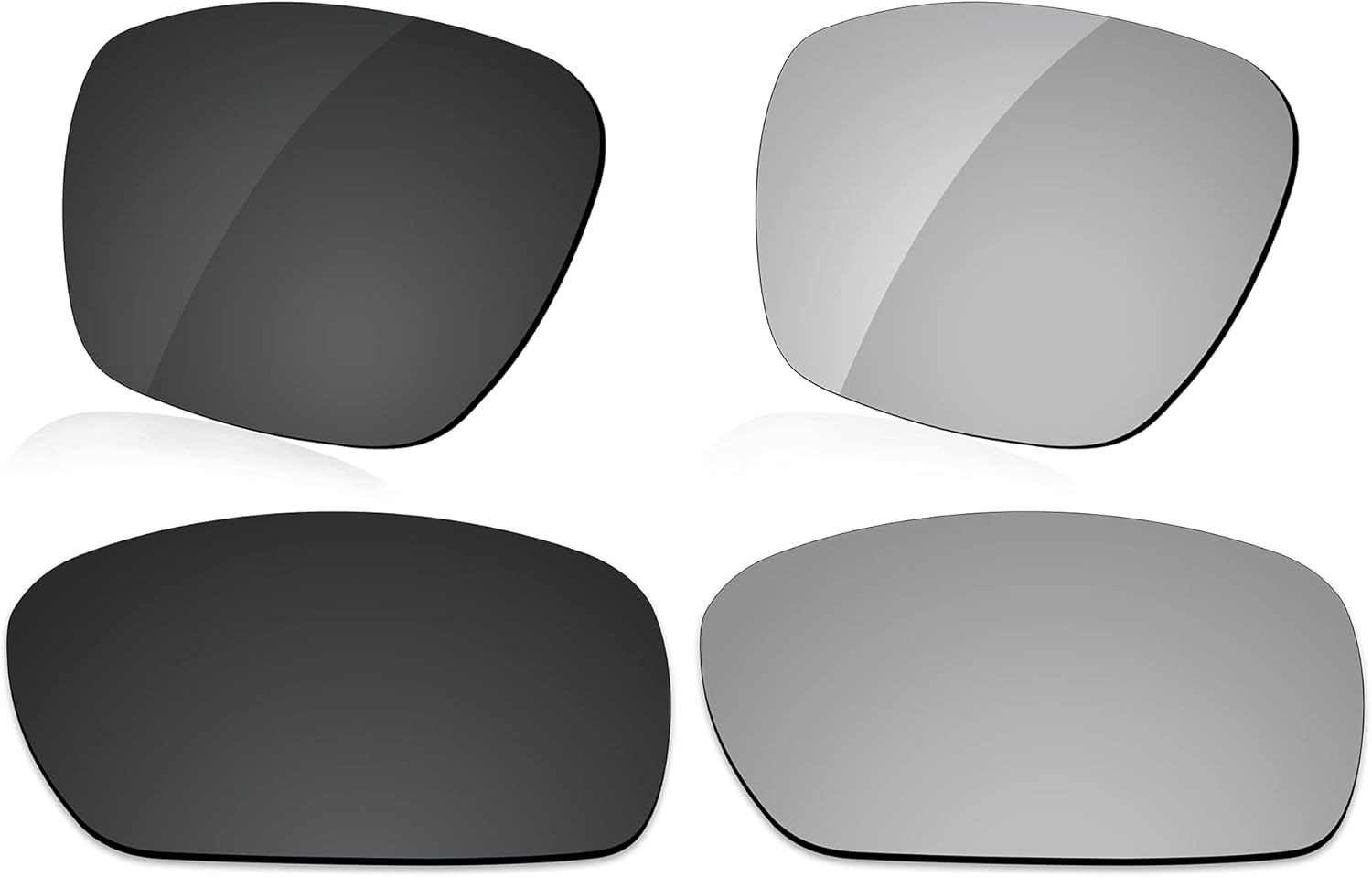 LenzReborn High-impact Polarized Lens Replacement for Oakley Sliver Stealth OO9408 Sunglass - More Options