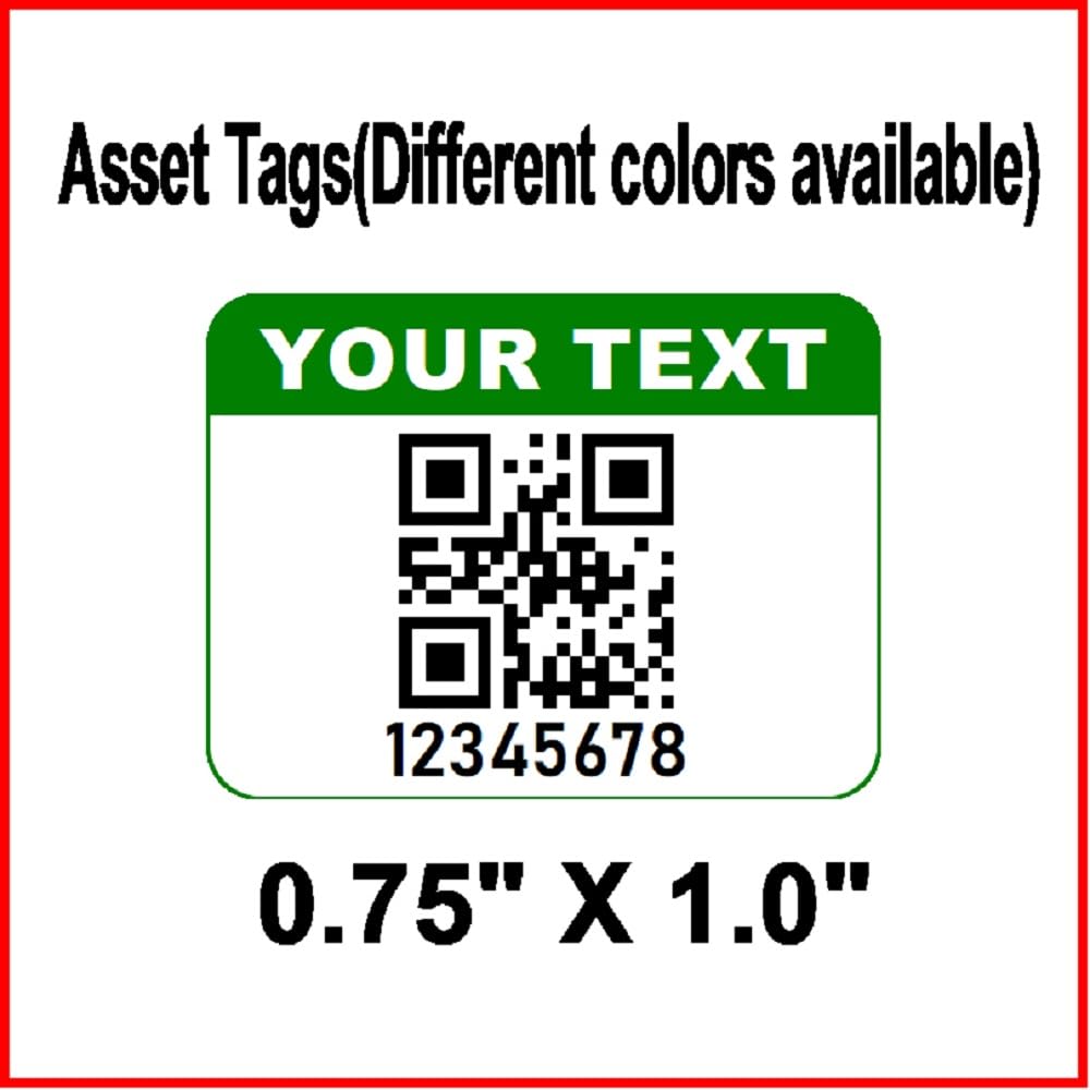 QR Asset Tags (400)