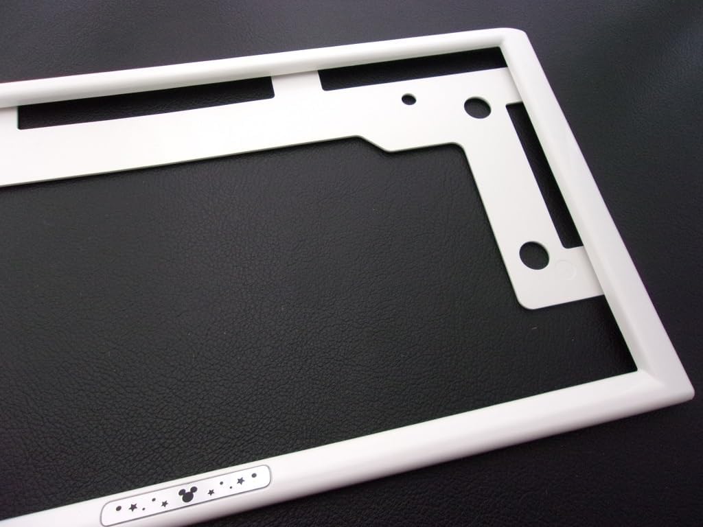 リア取付け簡単 普通車用】 ダイハツ 純正 ナンバーフレーム フロント