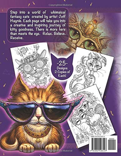 Whimsical Fantasy Cats steampunk buy now online