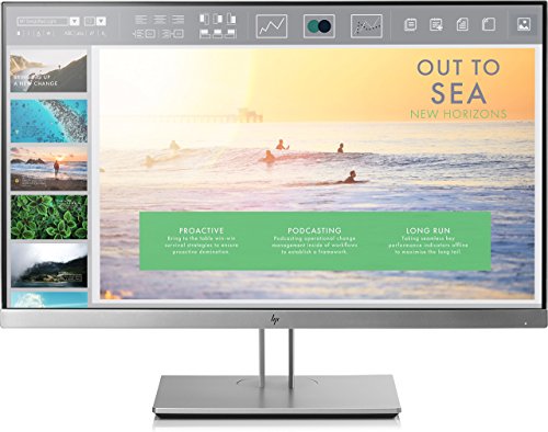 HP EliteDisplay 23-Inch Screen LED-Lit Monitor Silver (1FH46A8#ABA) (Renewed)