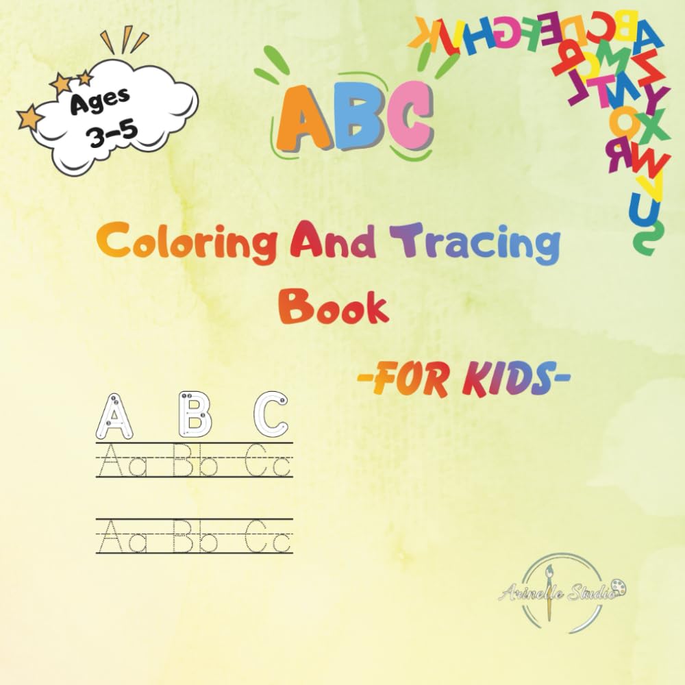 ABC Coloring and Tracing: -For Kids-