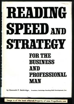 Hardcover Reading speed and strategy for the business and professional man Book