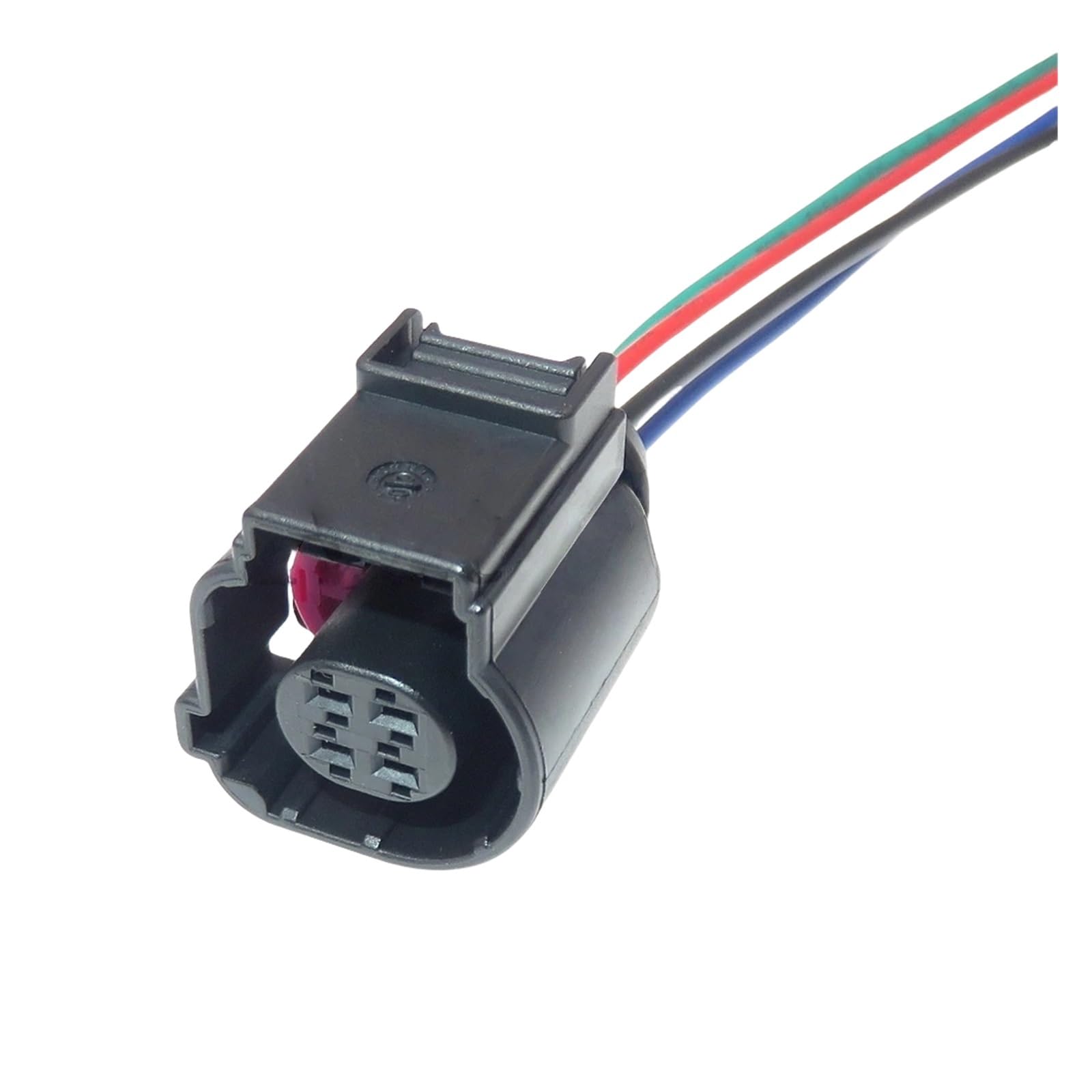 automotive wire connectors 1/5/10 Pcs 4 Pin 4H0973712A Automotive Electrical Connectors Car maintenance(Female with wire,1pcs)