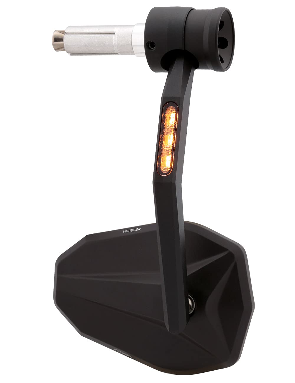 HIGHSIDER VICTORY RIM specchietto terminale manubrio con indicatore di direzione/luce di posizione a LED Specchio