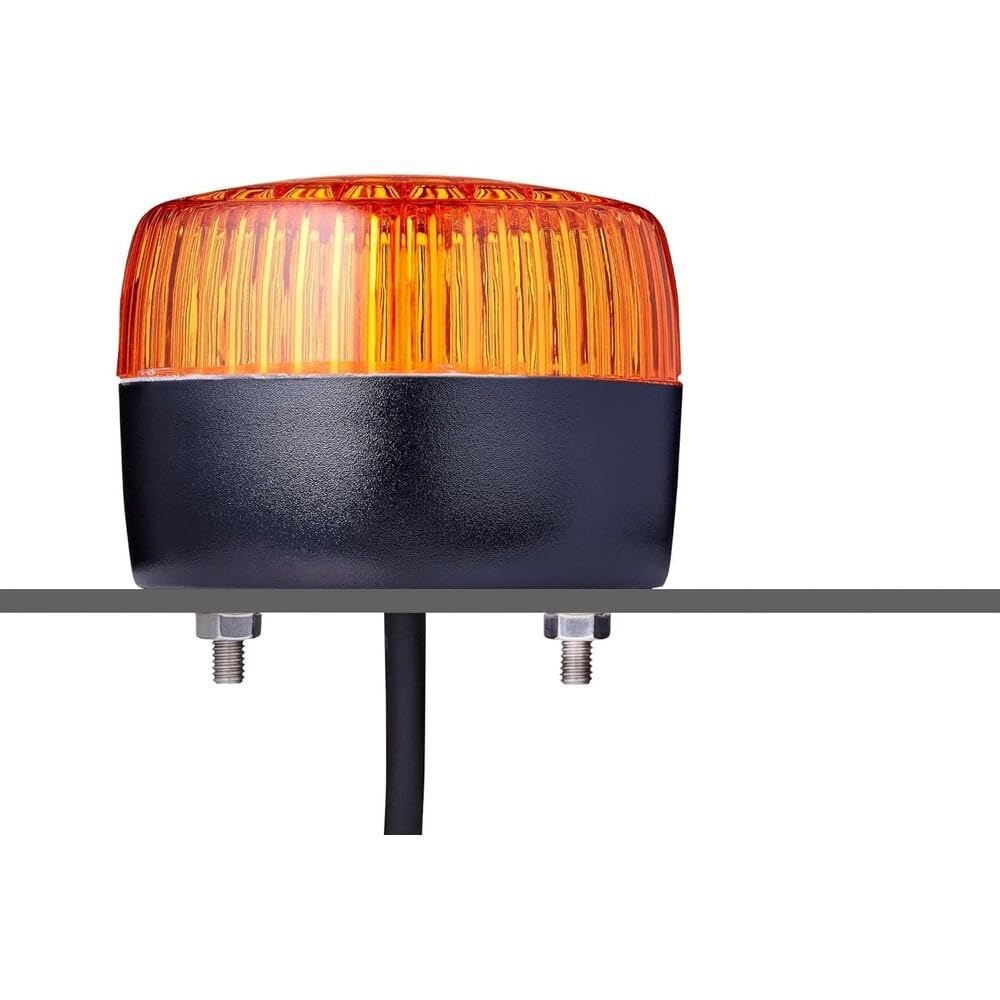 Balise Ambre Clignotant Stable 240VAC Unités D'Indicateur De Signal Visuel Paquet De 1 Protéger les équipements électriques