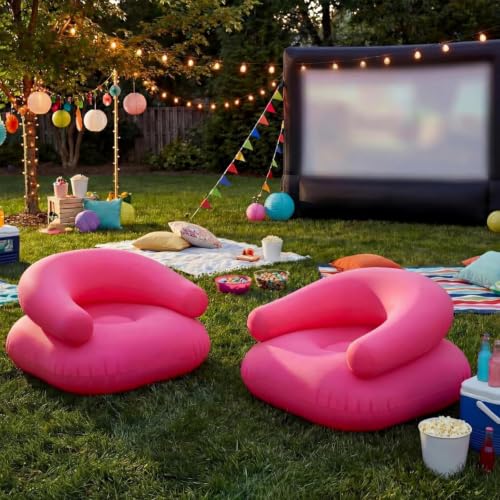 Sofá inflable en forma de U para evitar el dolor de espalda en camping 7