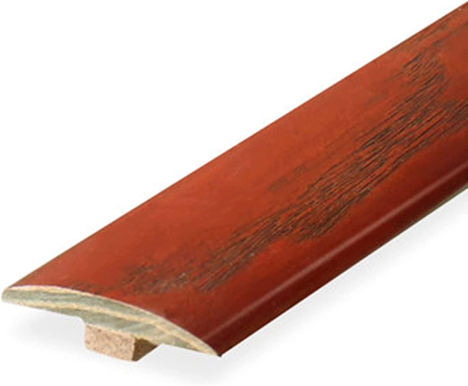 LYVQZPWLRFlat Divider Strip, Floor Divider Strip, Solid Wood T-Molding Floor Transition Strip, Waterproof Gap Decor Transition Strip(T810)