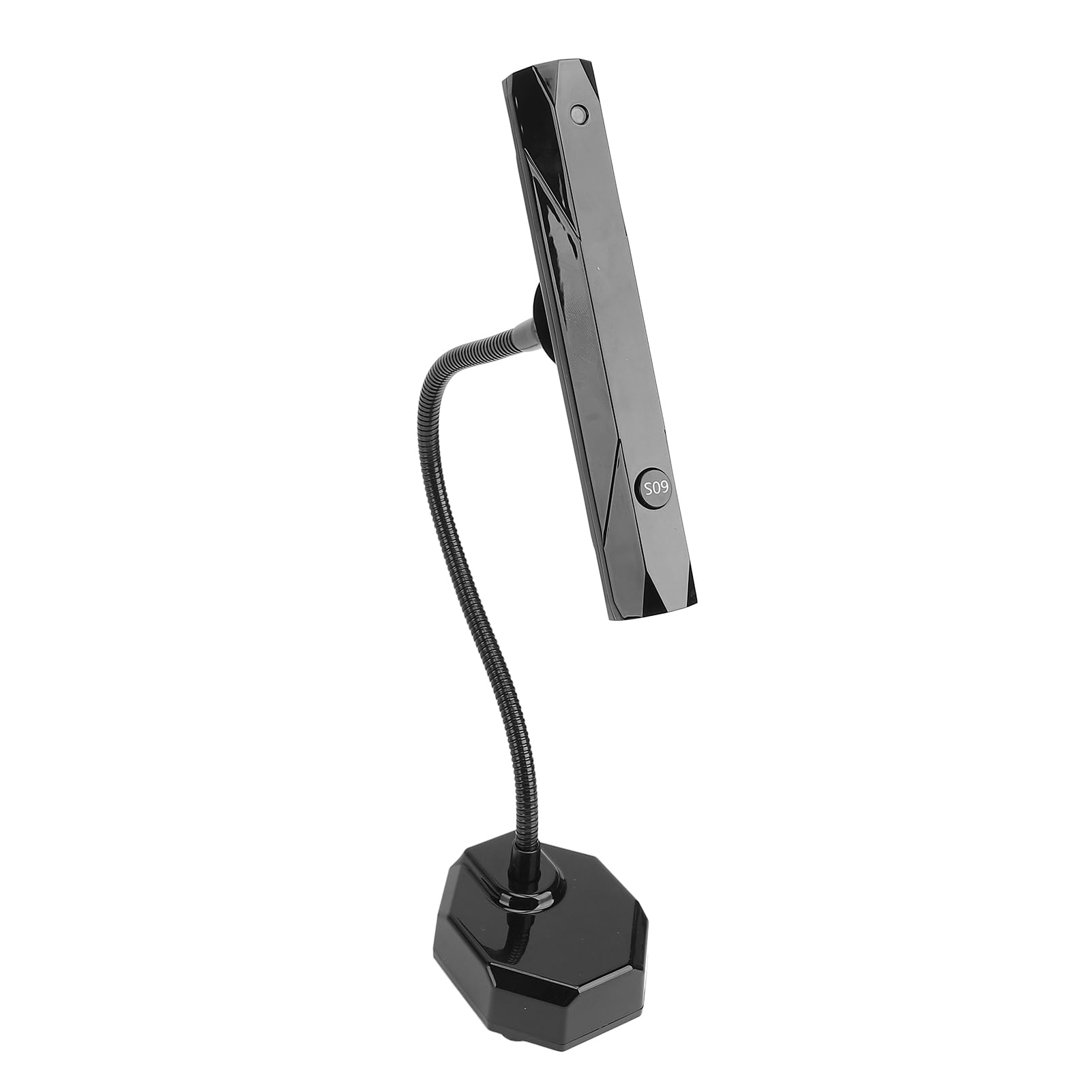 Lampada per unghie Touch Lampada per asciugatura gel a collo di cigno a LED ricaricabile senza fili, Strumenti professionali per nail art con timer, Design a collo di cigno