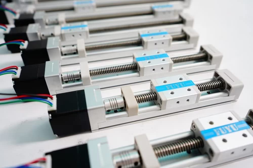 FUYU FSK30J Mini-Linearführungsschiene Kugelumlaufspindel Linearantrieb linearer kleiner CNC Nema-11 Schrittmotor 400mm Hub