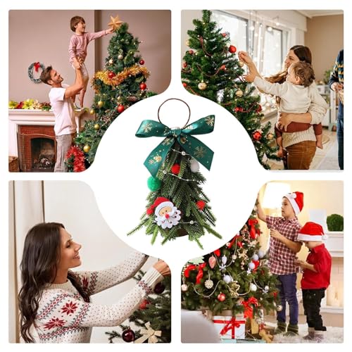Figurines de Noël et décoration de sapin pour table et salon - 5