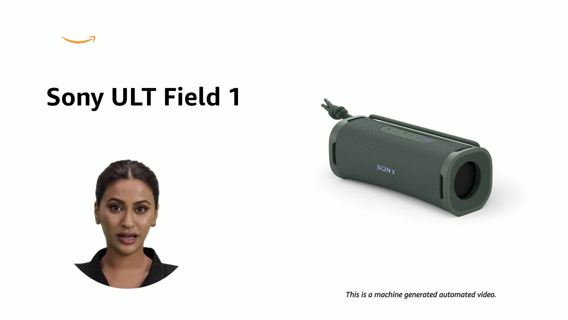 Sony ULT Field 1 Wireless Bluetooth Speaker, 12hrs Playtime