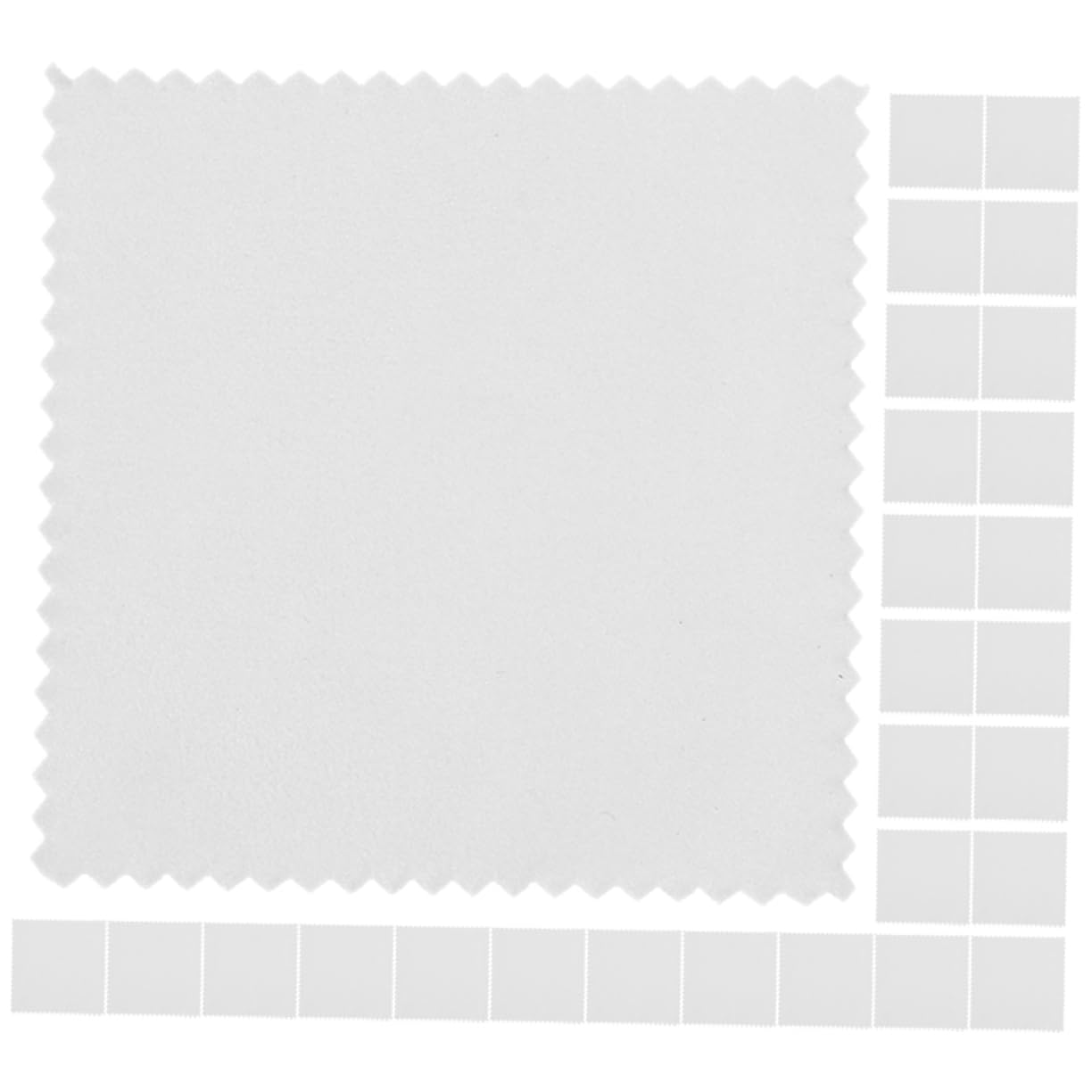 FRCOLOR Reinigungstuch Polieren Mikrofaser Polieren Schmuck Tuch Reiniger Schmuck Reinigungstücher Glanz Tücher Schmuck Reiniger Silber Wischtuch Schmuck Sauber Werkzeuge Wildleder Grau