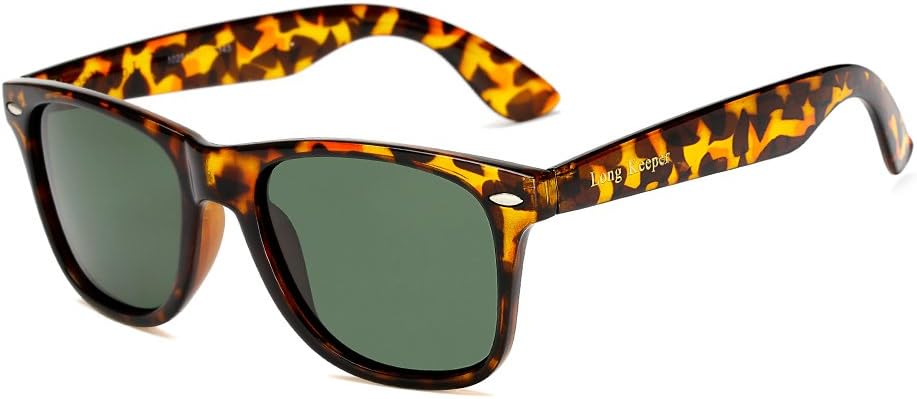 Long Keeper Polarised Sunglasses For Men Women Retro Sunglasses Unisex Original Classic Original Sun Glasses For Driving Fishing Outdoor Activities