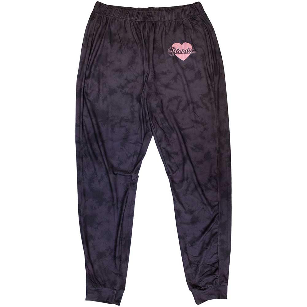 Rock Off officially licensed products Blondie Heart Of Glass Pyjamas L Purple