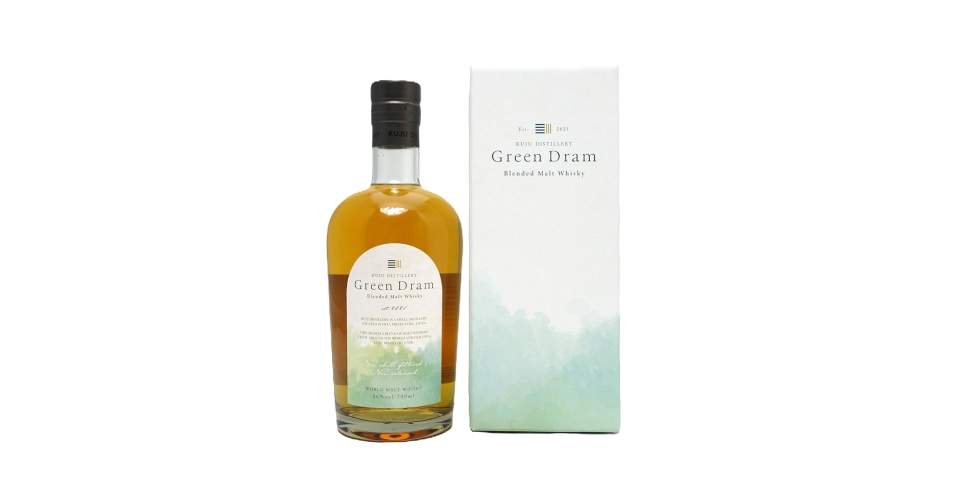 「久住　TH E F IR S T 」1本、ブレンデッド「グリーンドラム」1本 久住蒸溜所 ブレンデッドモルト Green Dram – NEWxNEW