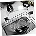 Angoily Taekwondo Mask, 4pcs Clear Kickboxing Sparring Headgear, Breathable Martial Arts Face Protection, Adjustable Strap for Men & Women, Detachable Thickening