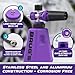 Brug's™ Pro Foam Cannon V2 - Professional Car Wash Foam Gun for Pressure Washer - Adjustable Spray Blaster, 1.1mm Orafice, Wide Neck Bottle, 1/4