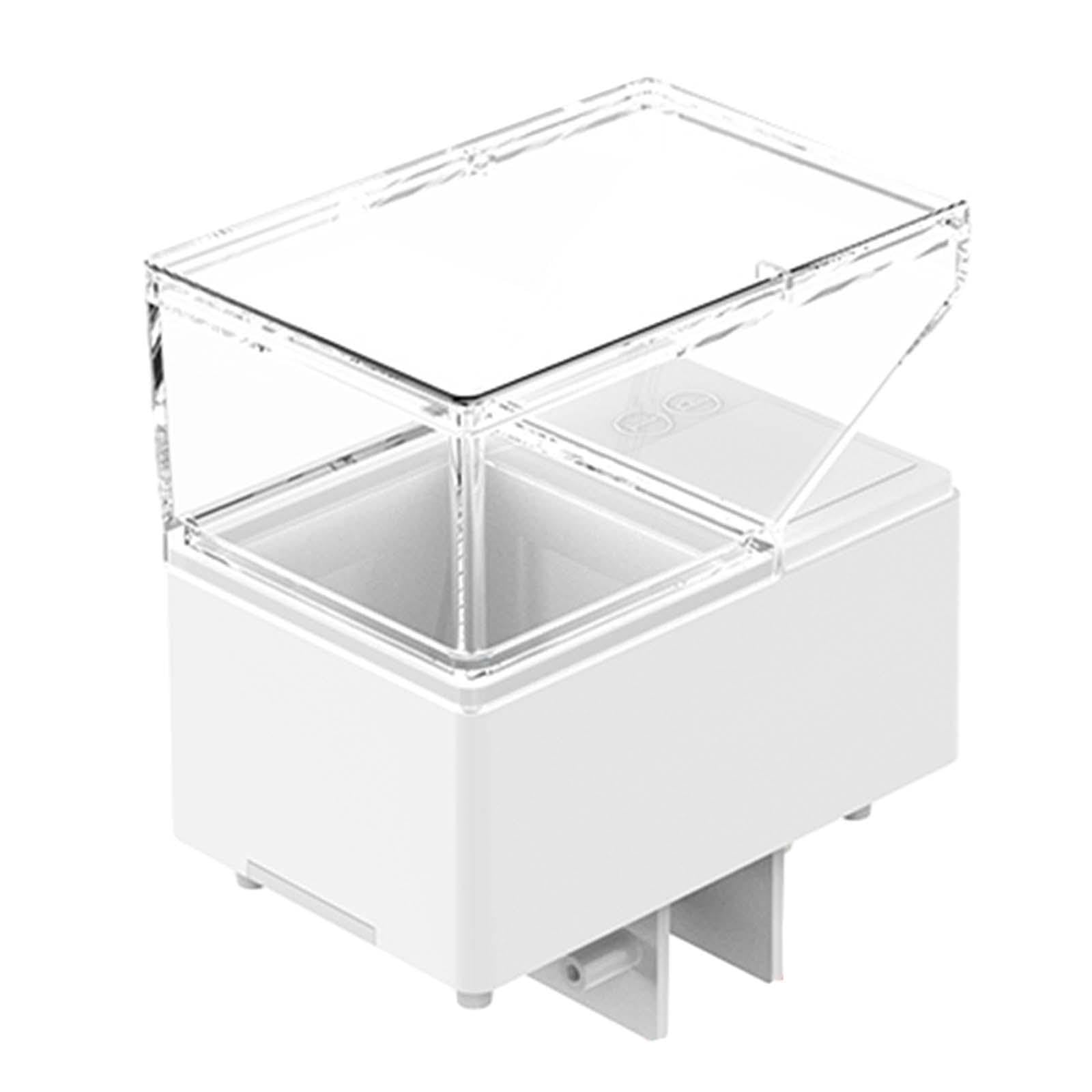 Fenteer Alimentador Automático de Alimento para Peces, Alimentador Automático de Peces, Dispensador de Pellets para Estanque, Alimentador de Peces para Vacaci, 500ML
