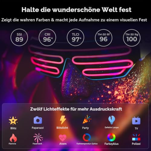 SMALLRIG RC 60C RGB LED-Videoleuchte, 2500K-10000K, PD-Schnellladung – 4808 – Ansicht 5